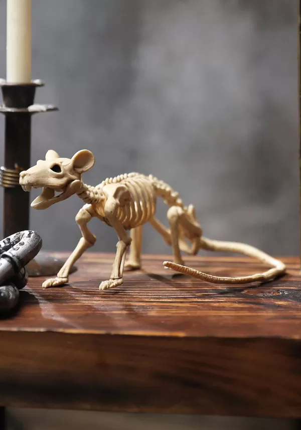 New Poseable Skeleton Rat Halloween Decoration Halloween Props