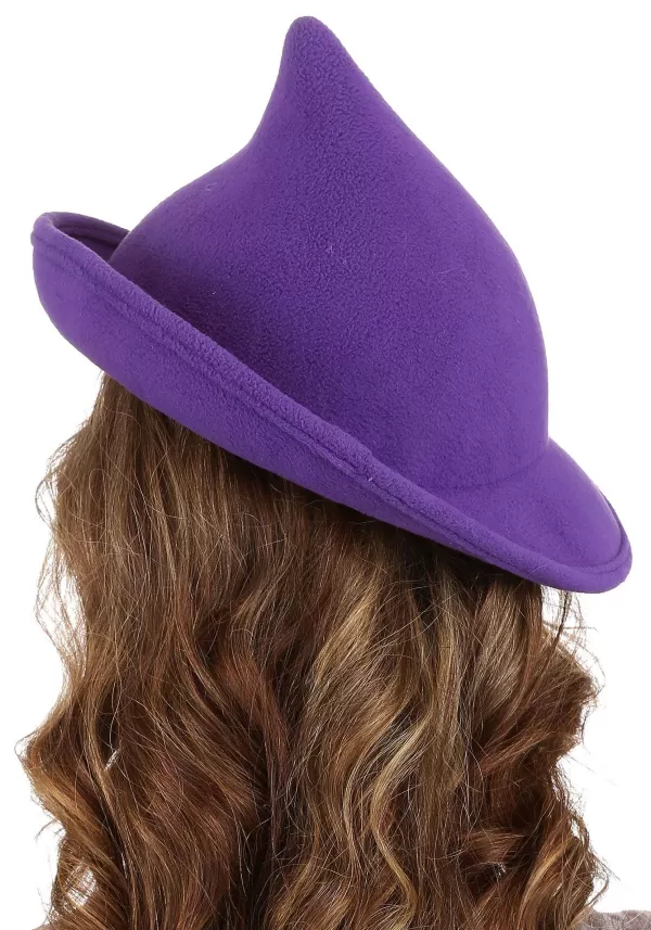 New Purple Modern Witch Costume Hat Hats