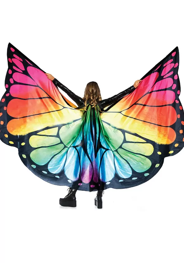 Discount Rainbow Butterfly Wings Wings