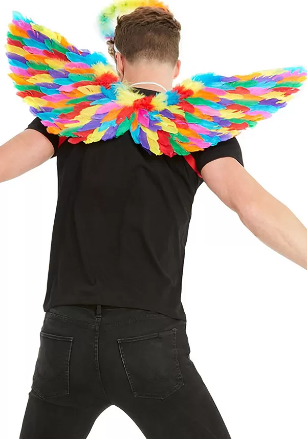 Best Sale Rainbow Wings For Adults Wings