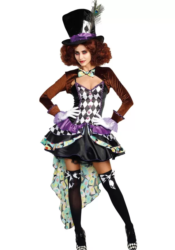 Discount Raving Mad Hatter Women'S Costume Women'S Costumes