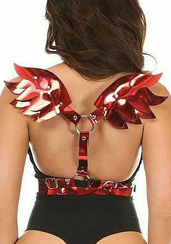 Sale Red Devil Metallic Wings Wings