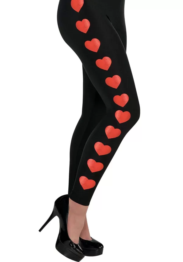 New Red Heart Leggings Leggings