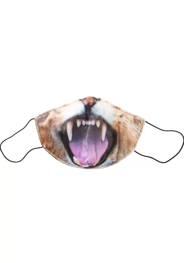 Cheap Roaring Lion Sublimated Face Mask For Adults Face Masks