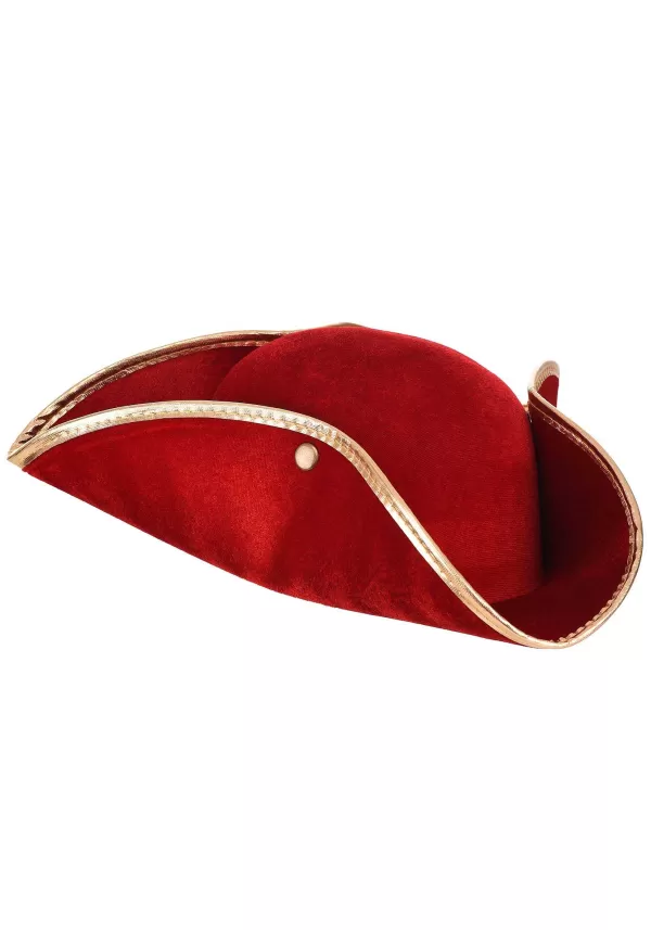 Discount Rum Pirate Red Costume Hat For Adults Hats