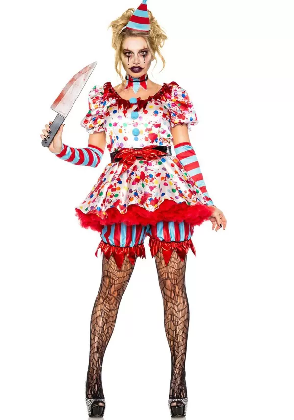 Online Scary Clown Costume For Women Sexy Costumes