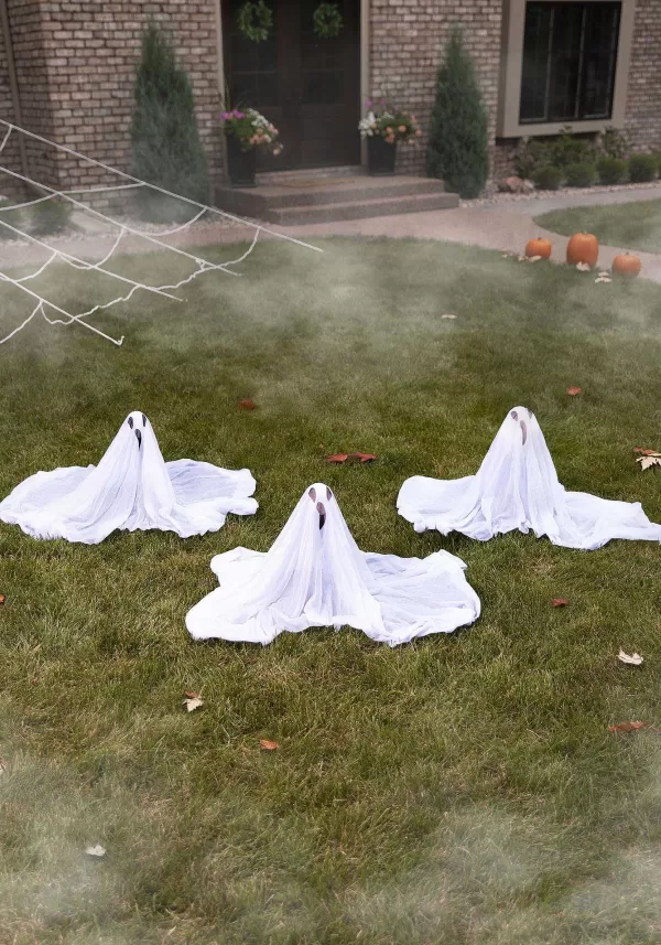 Cheap Set Of 3 Ghostly Halloween Decoration Halloween Props