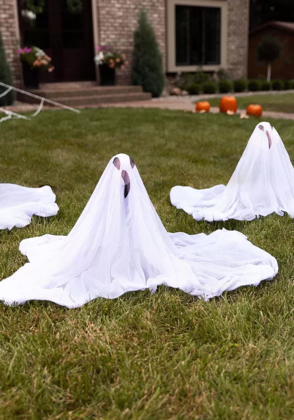 Cheap Set Of 3 Ghostly Halloween Decoration Halloween Props