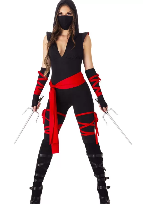 Shop Sexy Deadly Ninja Costume For Women Women'S Costumes