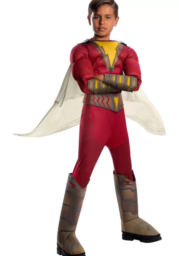 Clearance Shazam! Deluxe Kids Costume Boy Costumes