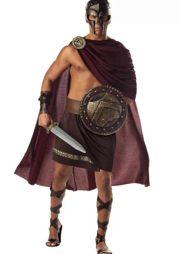 Hot Spartan Warrior Costume For Men Men'S Costumes