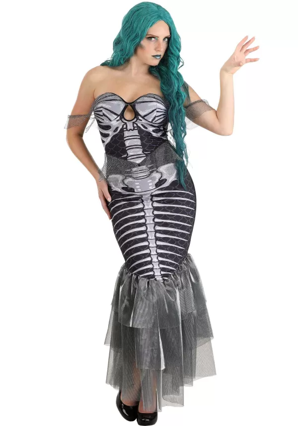 Clearance Spooky Siren Costume For Women Sexy Costumes