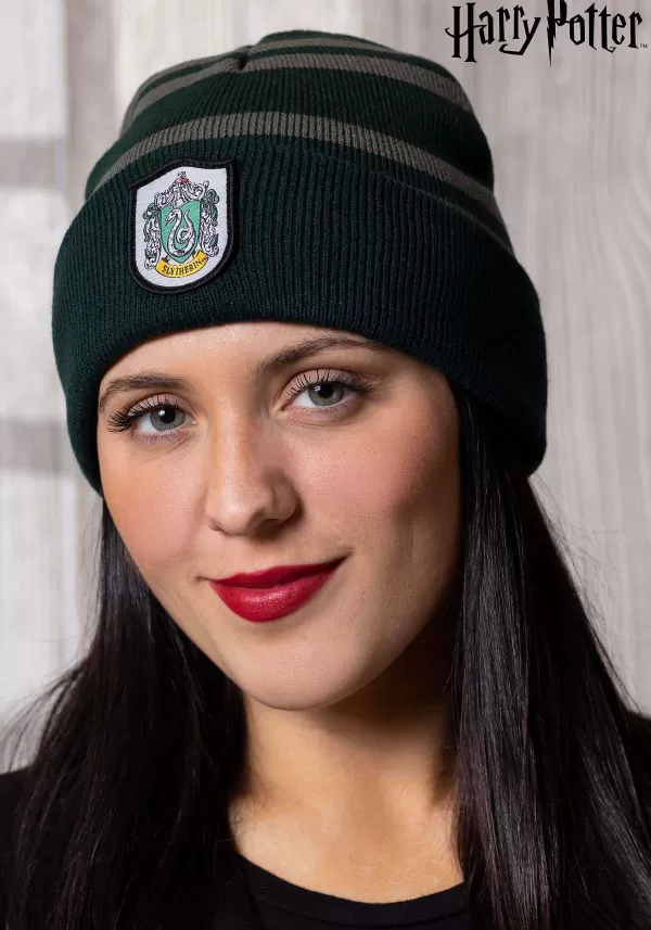 Online Stocking Cap With Slytherin Crest Hats