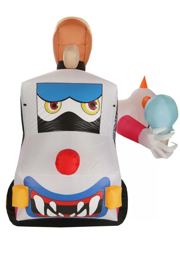 Flash Sale Sweet Shrieks Killer Clown Ice Cream Truck Inflatable Halloween Decoration Inflatable Decorations
