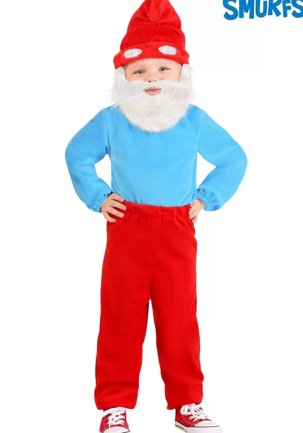 Sale The Smurfs Toddler Papa Smurf Costume Toddler Costumes