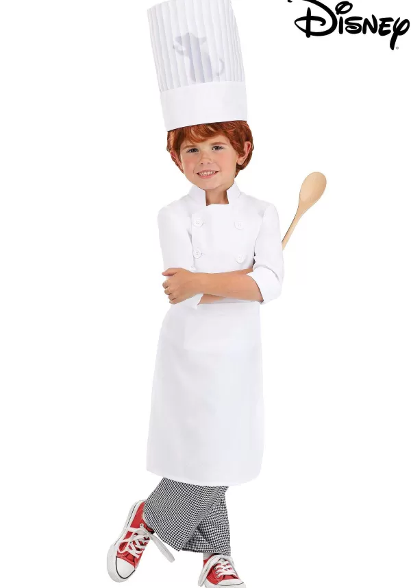 Hot Toddler Disney And Pixar Alfredo Linguini Ratatouille Costume With Light Up Hat Toddler Costumes