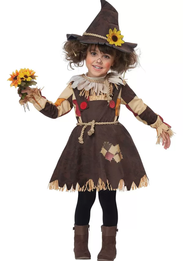 Hot Toddler Girls Pumpkin Patch Scarecrow Costume Girl Costumes