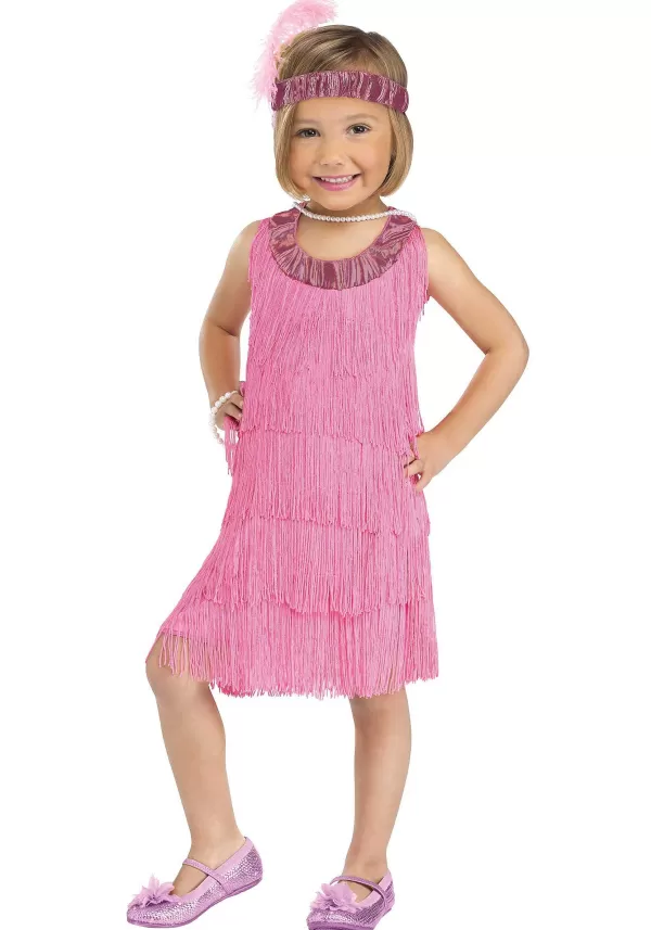 Online Toddler Pink Flapper Costume Toddler Costumes