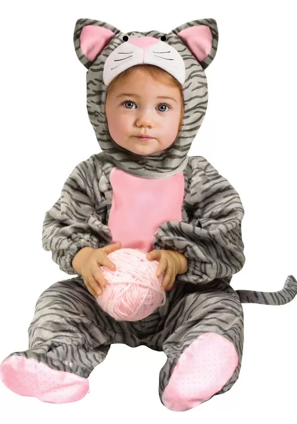 Cheap Toddler Striped Gray Kitten Costume Baby Costumes