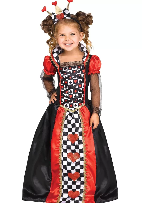 New Toddler'S Queen Of Hearts Costume Toddler Costumes