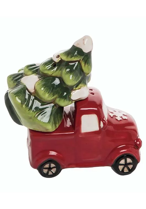 Cheap Tree And Truck Salt & Pepper Shaker Set Christmas Decorations