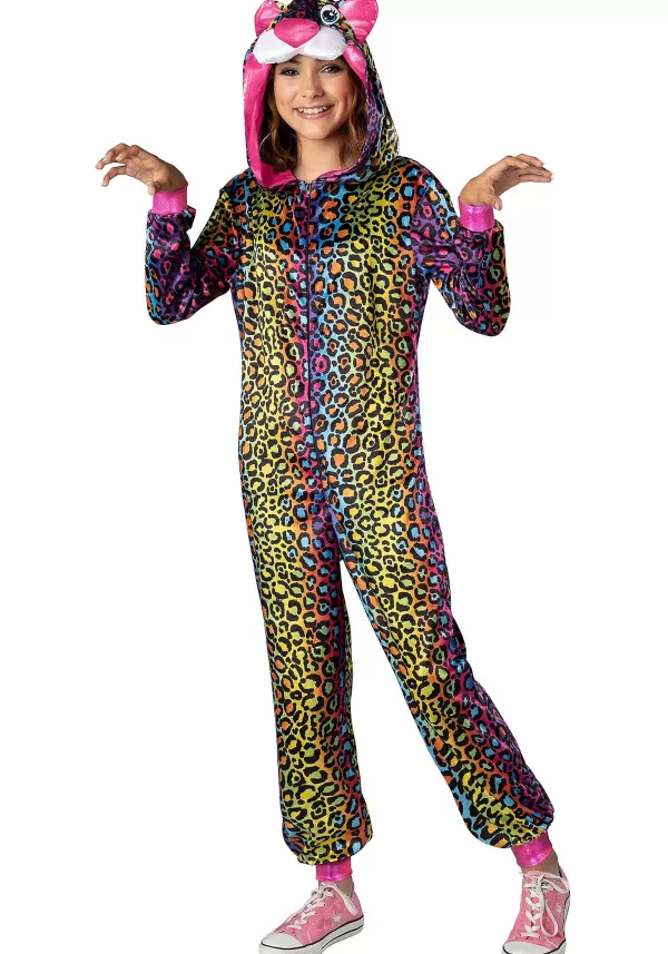 Clearance Tween Neon Leopard Costume Teen Costumes