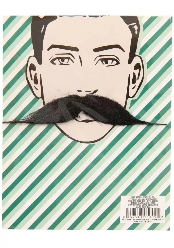 Cheap Villain Mustache Costume Accessory Mustaches / Beards