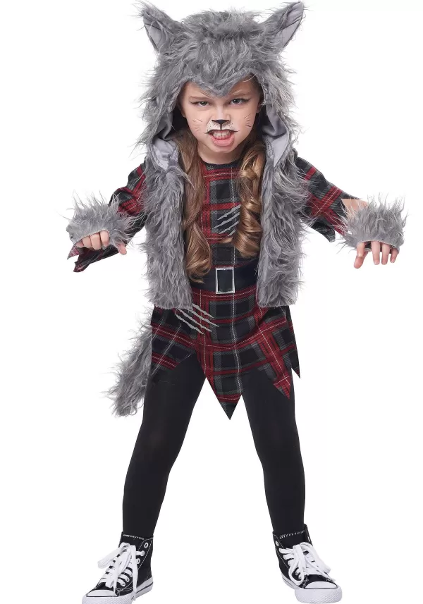 Shop Wee Wolf Costume For Girls Baby Costumes