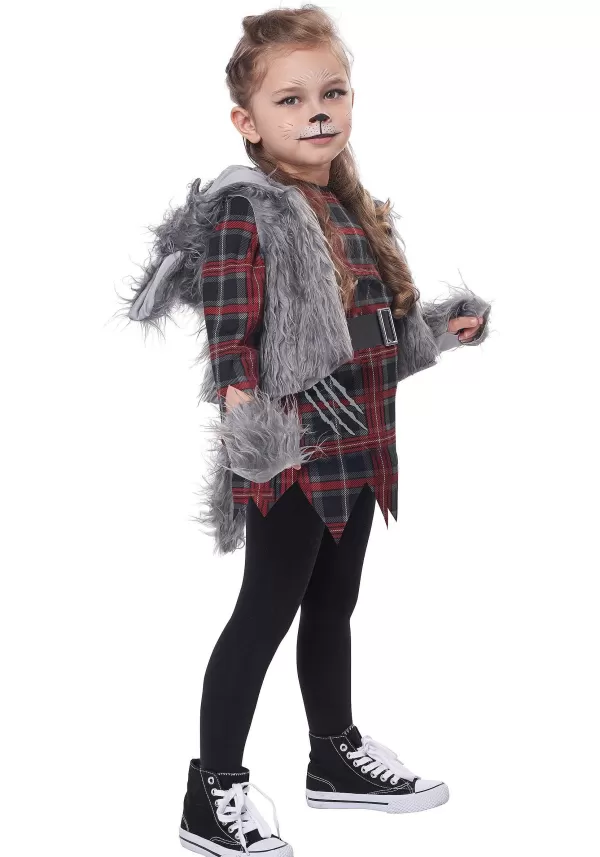 Shop Wee Wolf Costume For Girls Baby Costumes