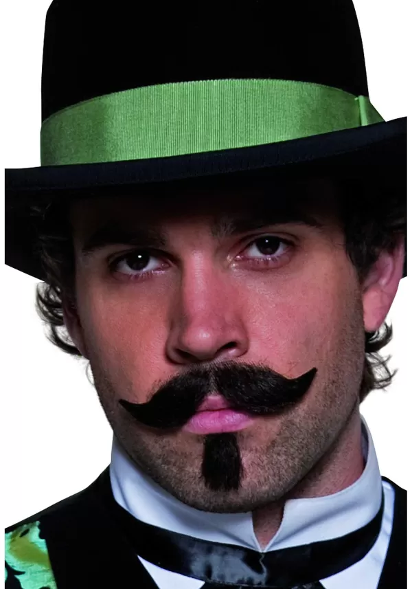 Online Western Gambler Moustache And Beard Mustaches / Beards