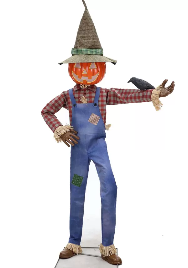 Best Whimsical Pumpkin Scarecrow Animatronic Decoration Animatronics