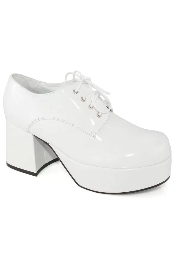 Hot White Platform Pimp Shoes For Men Boots/Shoes