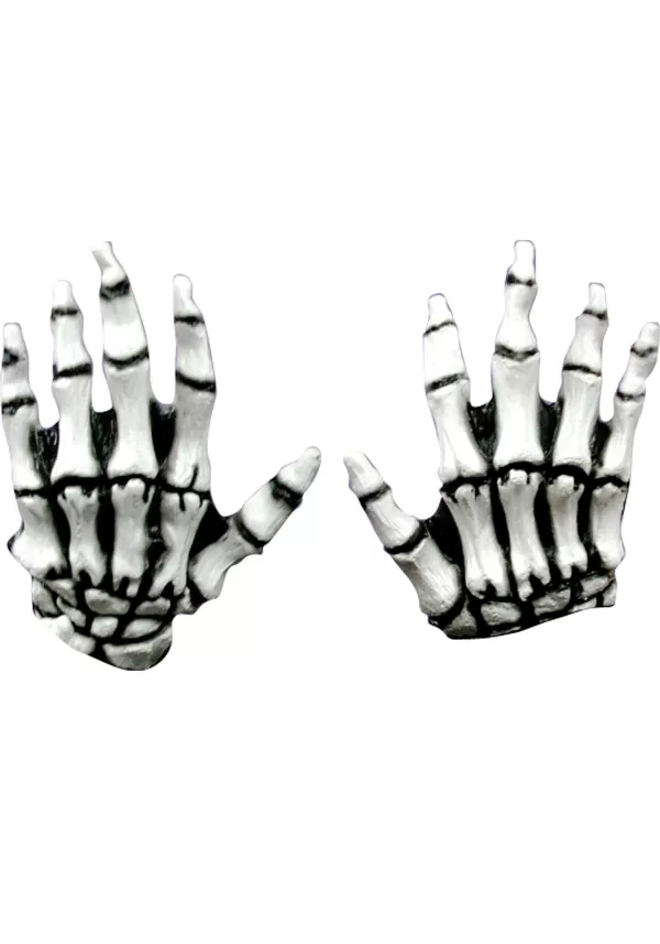 Shop White Skeleton Hands For Kids Gloves