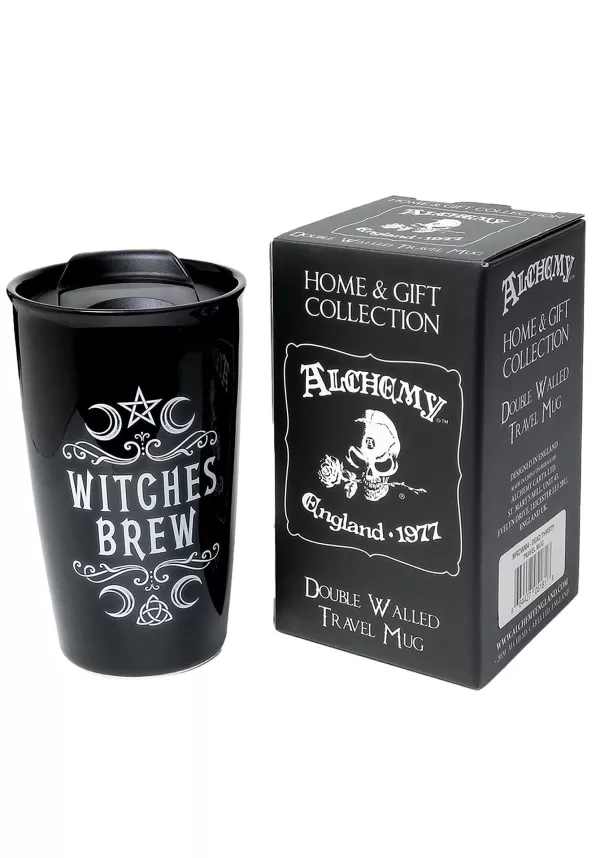 Shop Witches Brew Double Walled Travel Mug Indoor Decorations