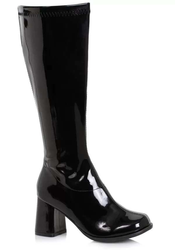 Cheap Women'S Black Wide Width Gogo Boots Boots/Shoes