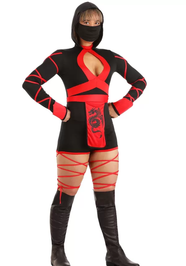 Fashion Women'S Dragon Ninja Costume Women'S Costumes