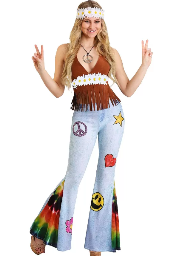 Clearance Women'S Patchwork Hippie Costume Women'S Costumes