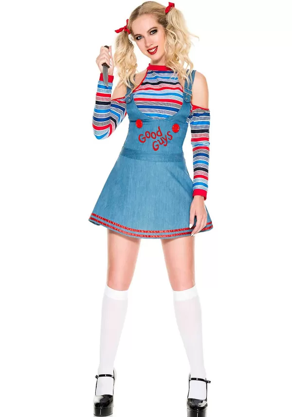 Best Sale Women'S Sexy Good Guys Doll Costume Sexy Costumes