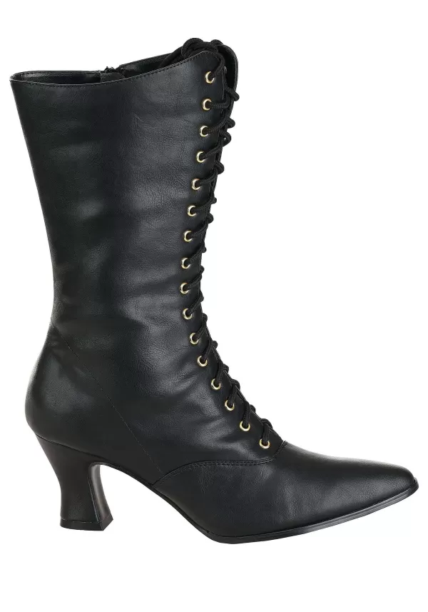 Cheap Women'S Victorian Heeled Boots Boots/Shoes