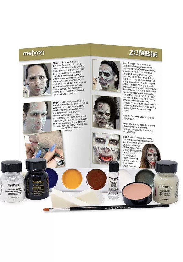 Online Zombie Pro Makeup Kit Makeup